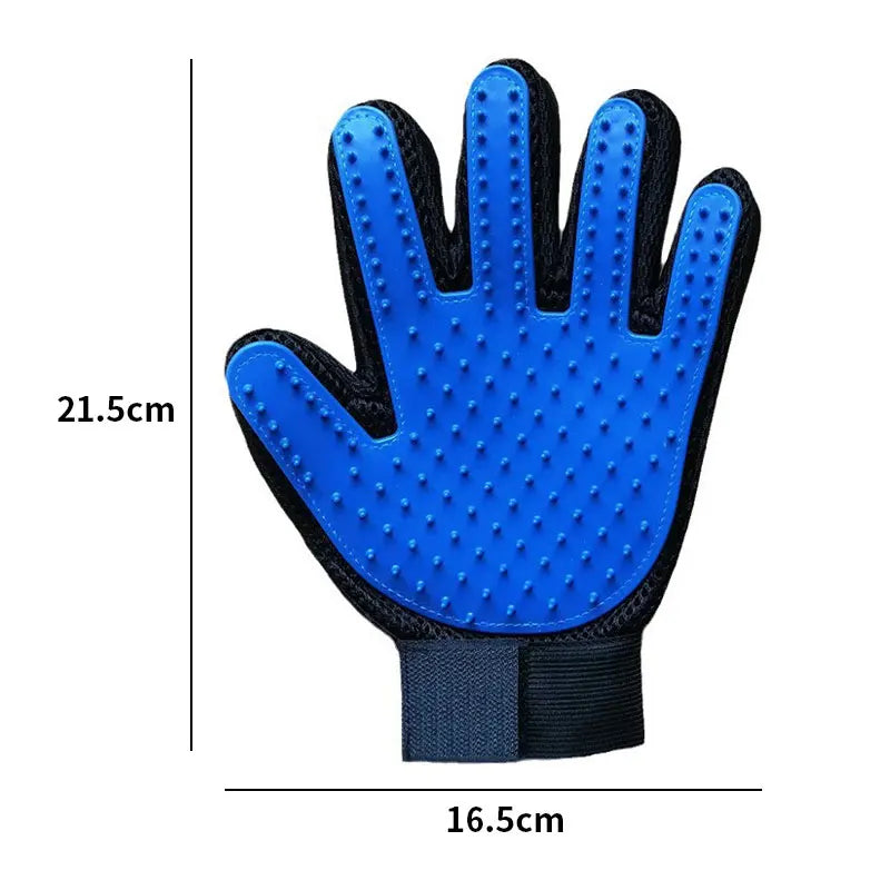 Pet Grooming Glove Cats/Dogs Brush Rabbit Comb Grooming Brush Bath Cleaning Glove Pet Hair Removal Deshedding Brush Glove