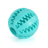 Dog Food Ball Pet Dog Toy Interactive Rubber Balls for Small Large Dogs Puppy Cat Chewing Toys Pet Tooth Cleaning