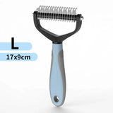 Dog Cat Hair Removal Comb Pet Long Hair Short Hair Pet Grooming Care Brush Trimming Dematting Brush Dog Pet Grooming Equipment