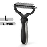 Dog Cat Hair Removal Comb Pet Long Hair Short Hair Pet Grooming Care Brush Trimming Dematting Brush Dog Pet Grooming Equipment