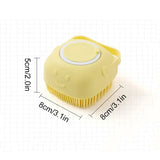 Pet Bathing Brush Soft Silicone Massager Shower Gel Bathing Brush Clean Tools Comb Dog Cat Cleaning Grooming Supplies