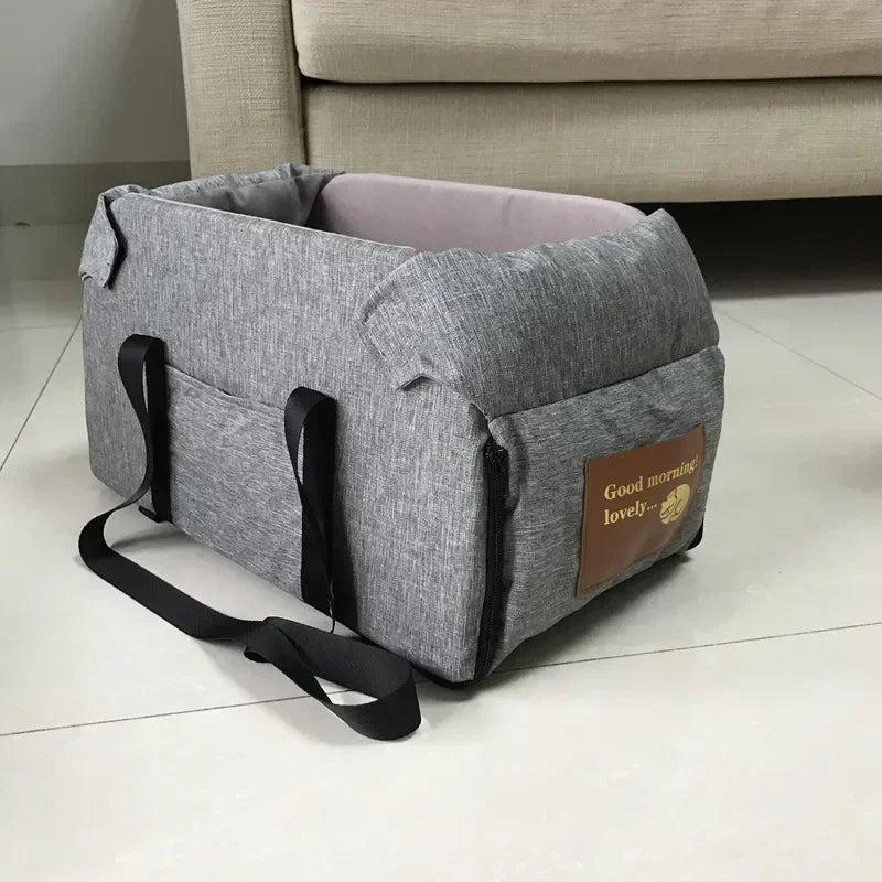 Dog Car Seat Bed Car Central Dog Car Seat Bed Portable Dog Carrier for Small Dogs Cats Safety Travel Bag Dog Accessories