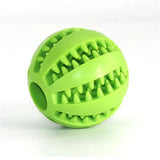 Dog Food Ball Pet Dog Toy Interactive Rubber Balls for Small Large Dogs Puppy Cat Chewing Toys Pet Tooth Cleaning